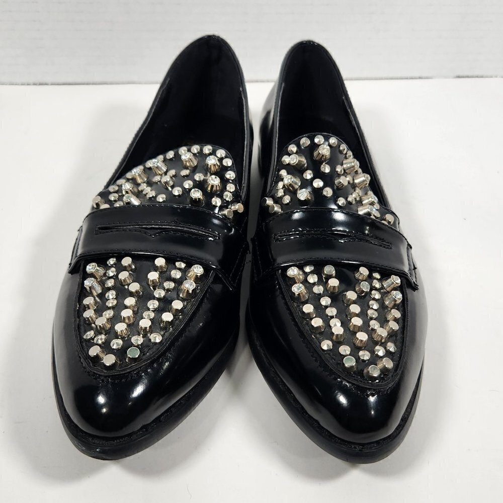 Like Dreams Rhinestone Studded Loafers